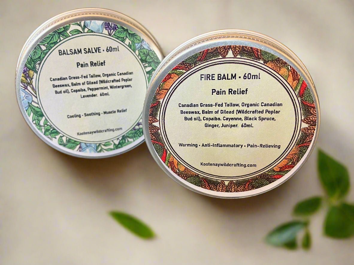 Fire & Balsam: Nature’s Warming & Cooling Balms