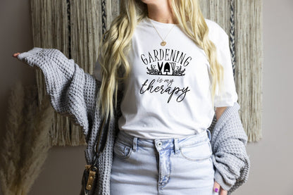 Gardening Is My Therapy T-Shirt