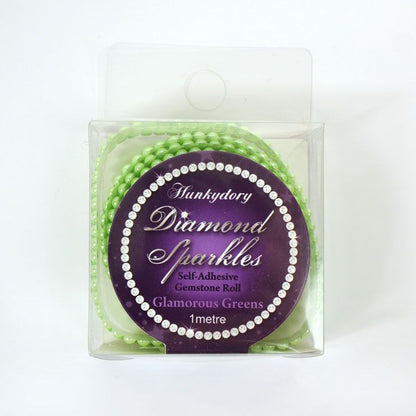 Diamond Sparkles Pearl Gemstone Rolls