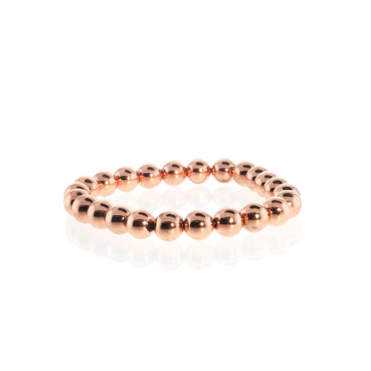 Hematite Electroplated Bead Bracelet (Enhanced)