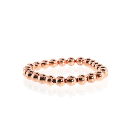 Hematite Electroplated Bead Bracelet (Enhanced)