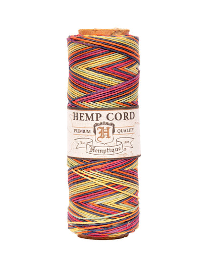Hemptique #10 Variegated Hemp Cord Spools 25G