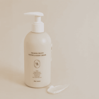 HEVEBLUE Salmon Fruity Centella Body Cream 300g