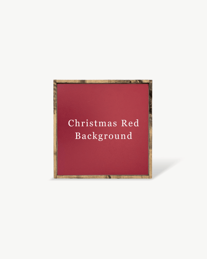 Holzschild „25. Dezember“