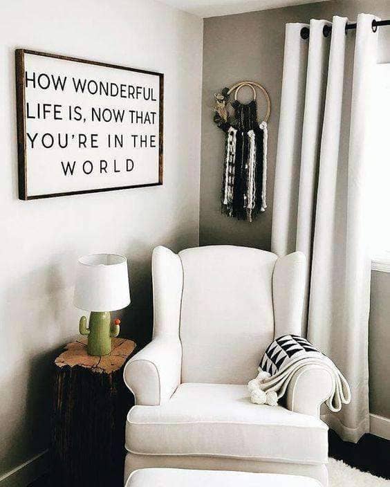 How Wonderful Life Is Now That You're in the World Wood Sign - AURABAGS SHOP