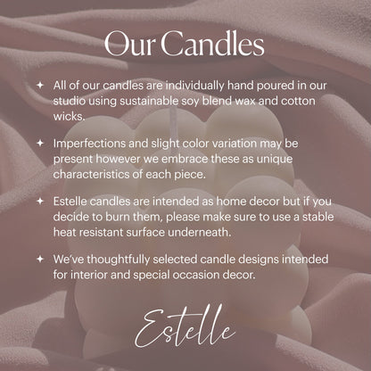 Handmade Hydrangea Soy Wax Candle | Floral Home Decor