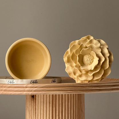 Jesmonite Blumen-Vase: Skandinavisches Wohndekor, Schmuck-Aufbewahrungsschale