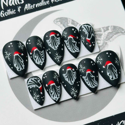 Black Christmas Ghosts