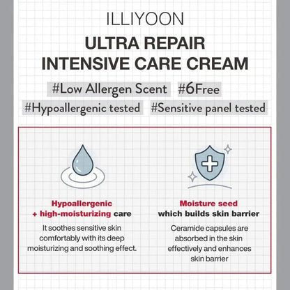 Illiyoon Ultra Intensive Care Cream 200ml