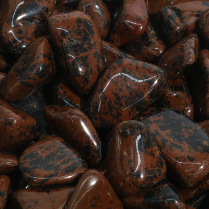 Obsidian Mahogany Tumbled Stones