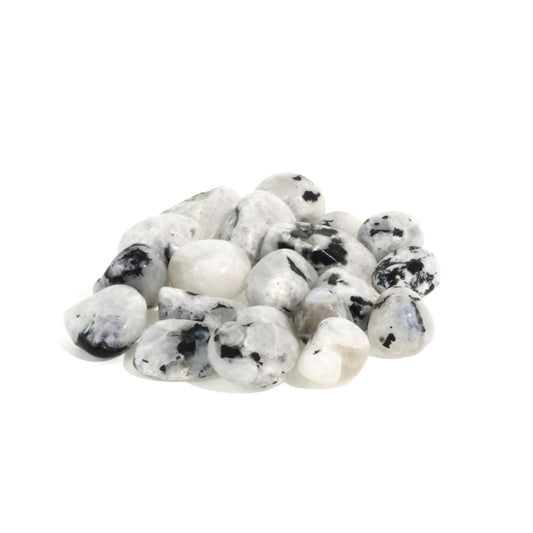 Rainbow Moonstone Tumbled Stones - India