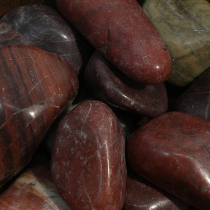 Dolomite Red Tumbled Stones