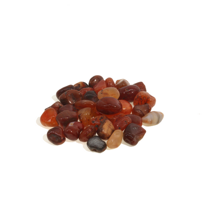 Carnelian Red Agate Tumbled Stones