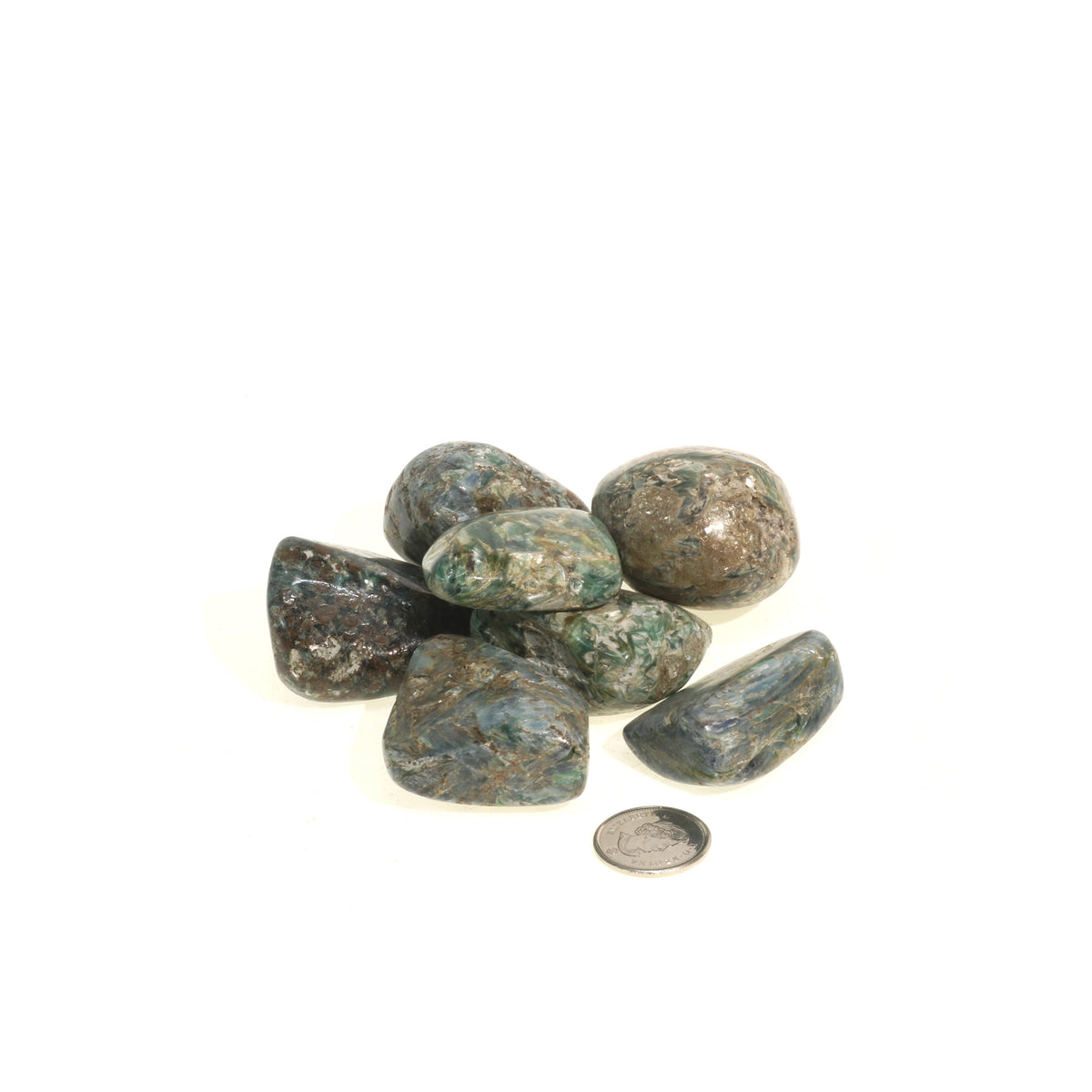 Kyanite Green Tumbled Stones