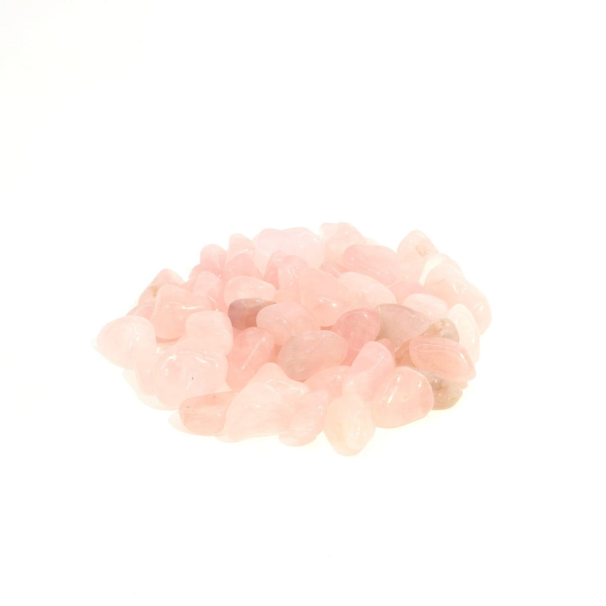 Rose Quartz E Tumbled Stones - Brazil