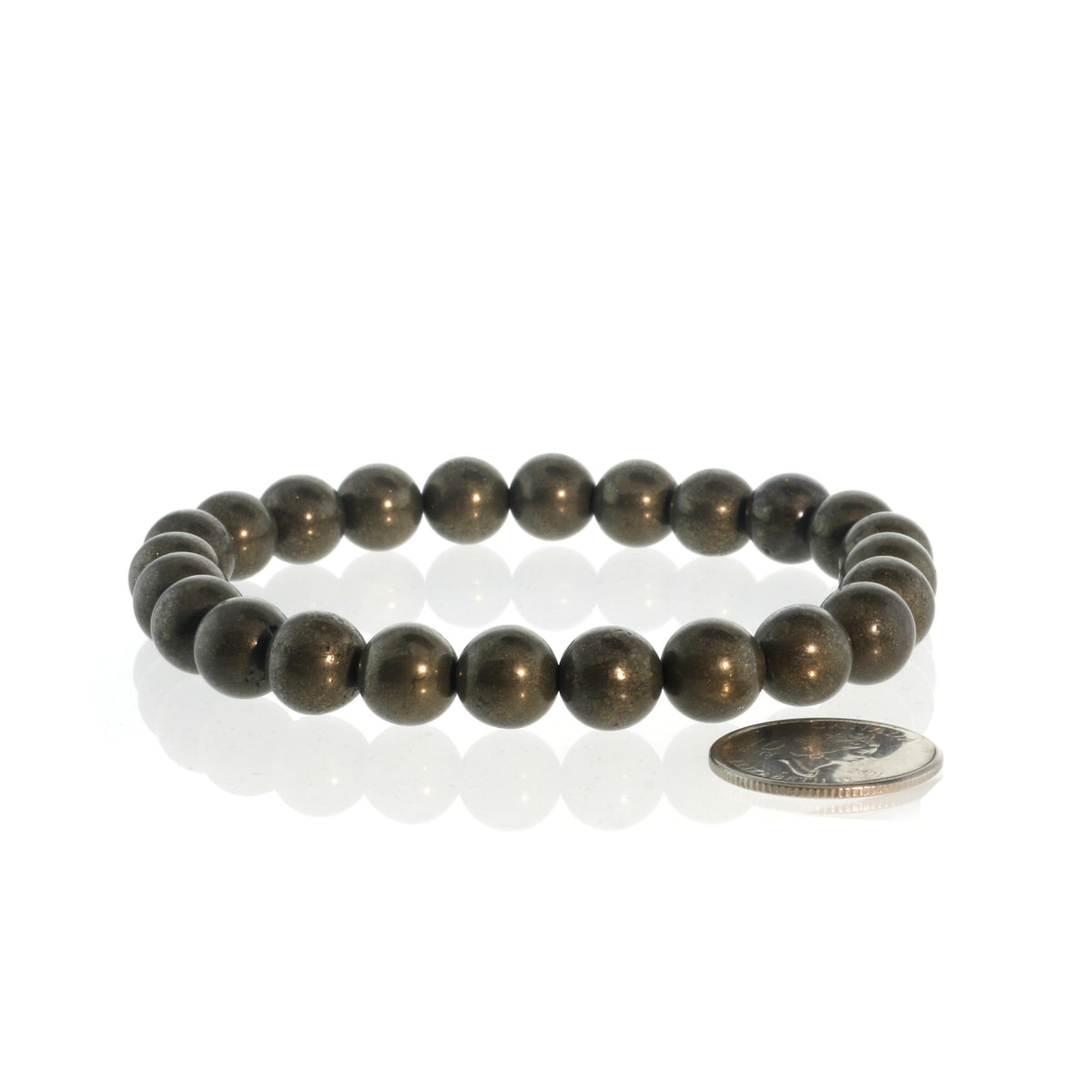 Pyrite Round Bracelet