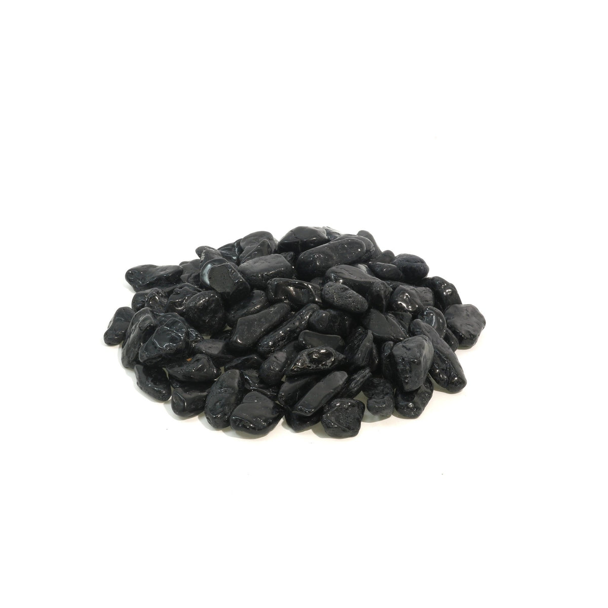 Black Tourmaline A Tumbled Stones