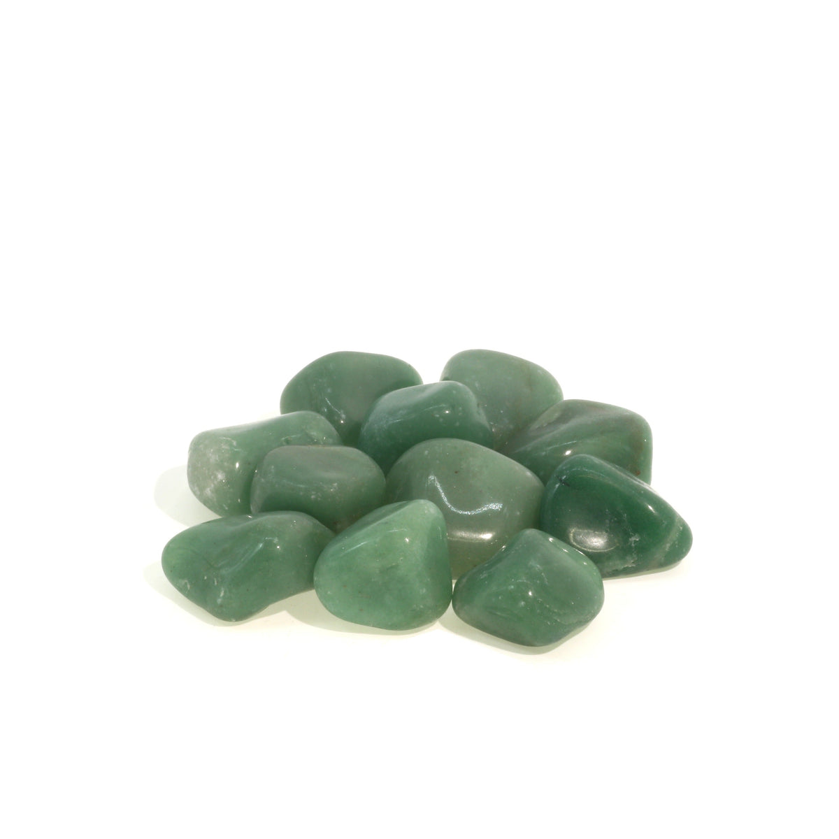 Green Aventurine Tumbled Stones - Brazil