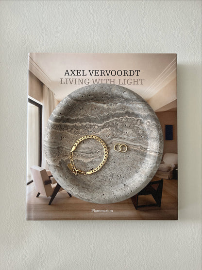 Grey Travertine Catchall