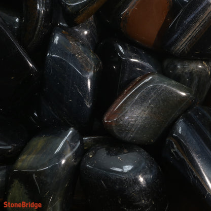Tiger Eye Blue Tumbled Stones