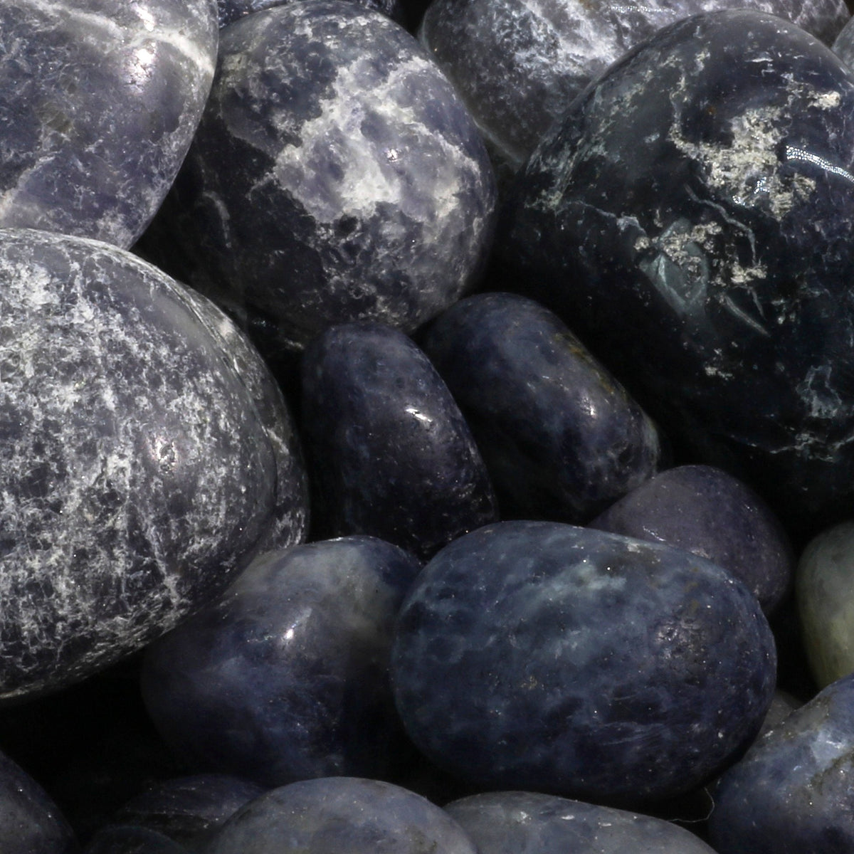 Iolite Tumbled Stones - India
