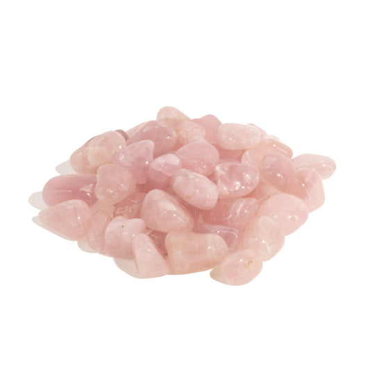 Rose Quartz Tumbled Stones A Quality - Brazil
