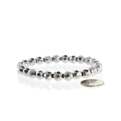 Hematite Bead Bracelet