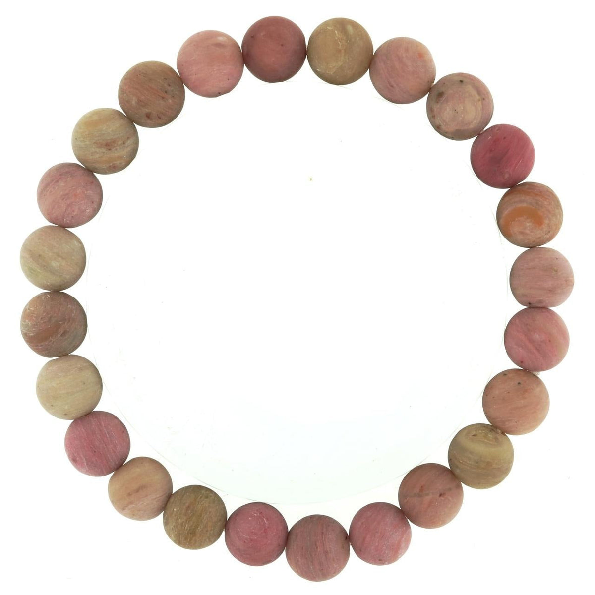 Rhodonite Bead Bracelet
