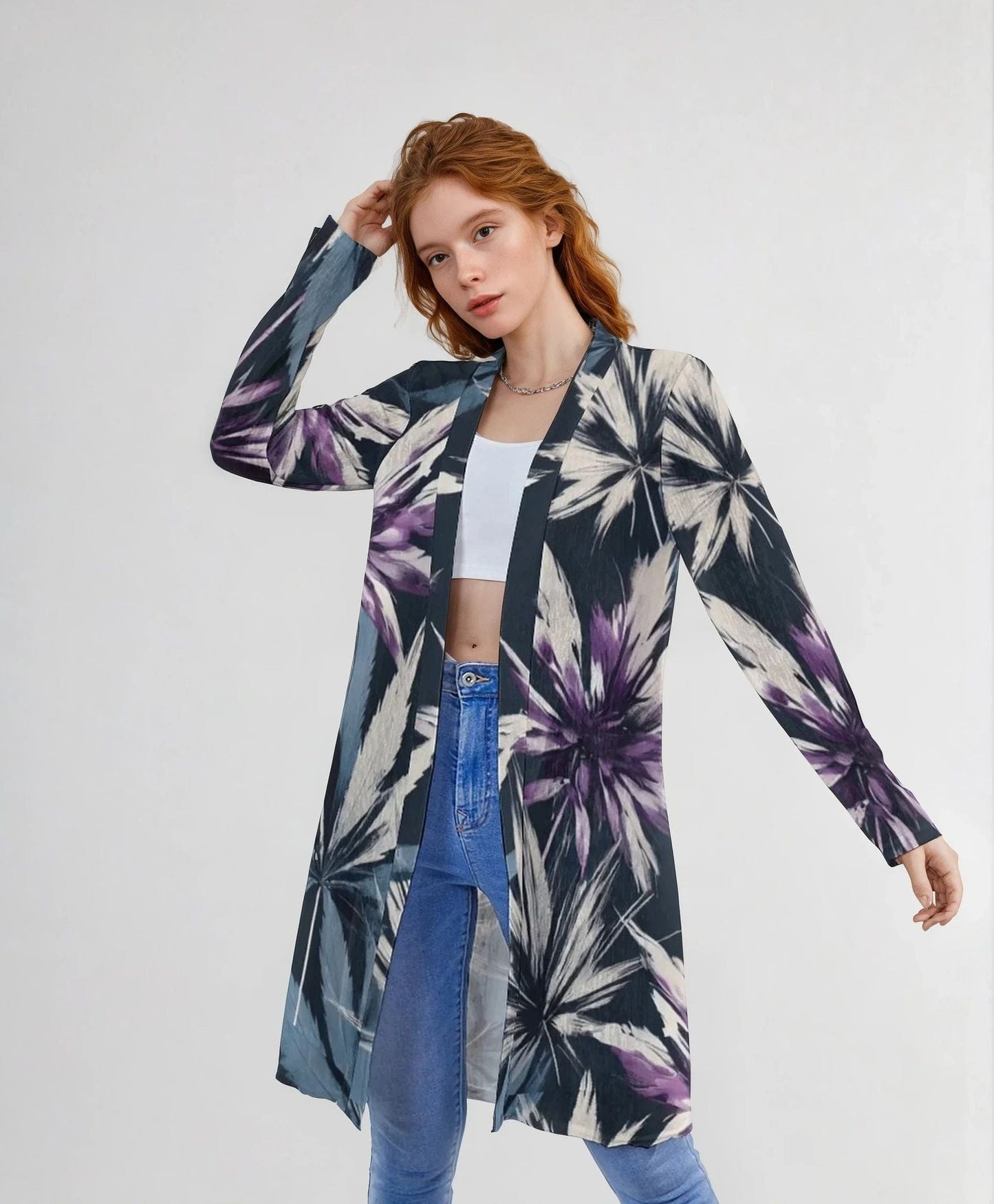 Indigo Haze Mid Cardi