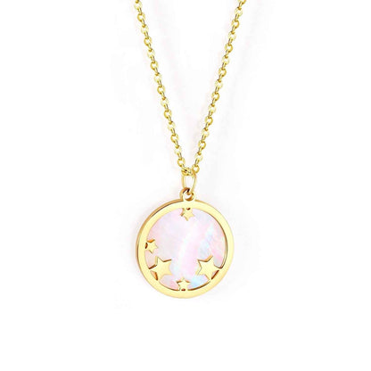 Starlit Shell Pendant