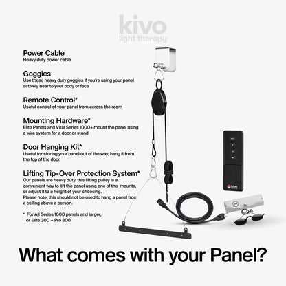 Kivo Vital 2400: Large Wide Body Red Light Therapy Panel