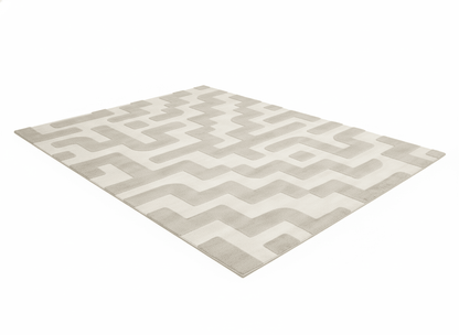 Labyrinth Milchseidenteppich