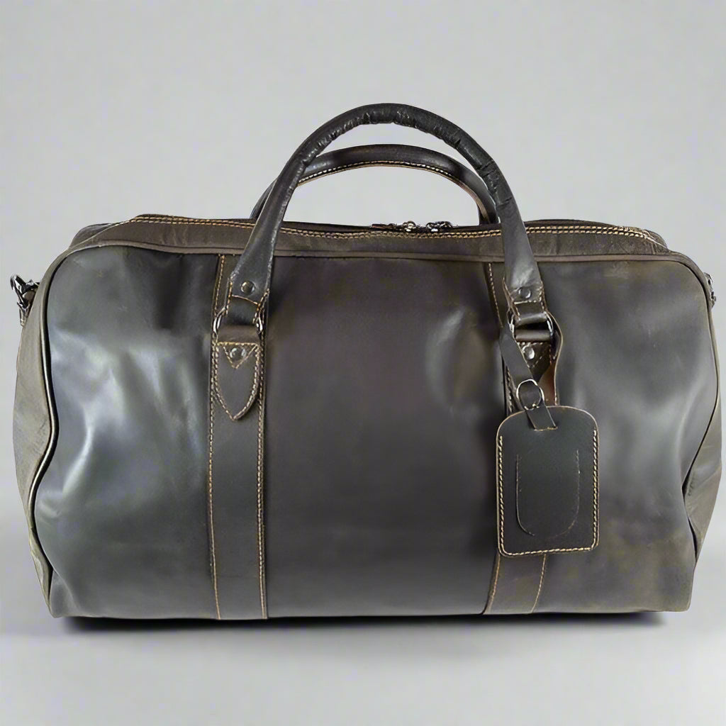 Greenwood Leather Weekend Travel Bag