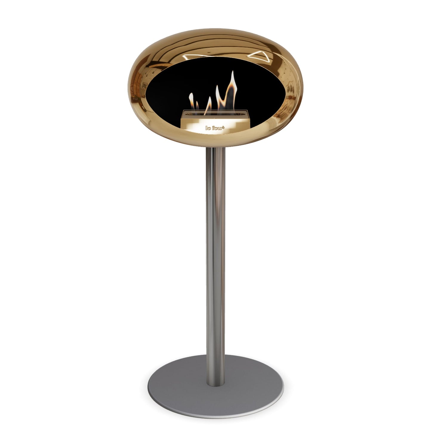 Le Feu Steel High Dome <br>Chromed Rose Gold