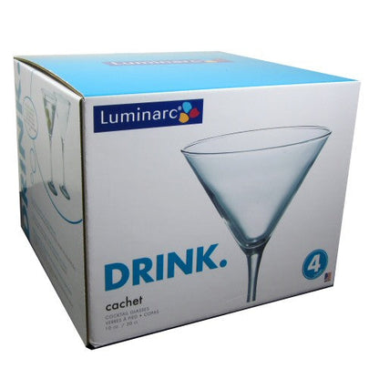 Martini 10oz Glas 4er Set Cachet Luminarc