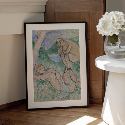 Wandbild Baigneurs