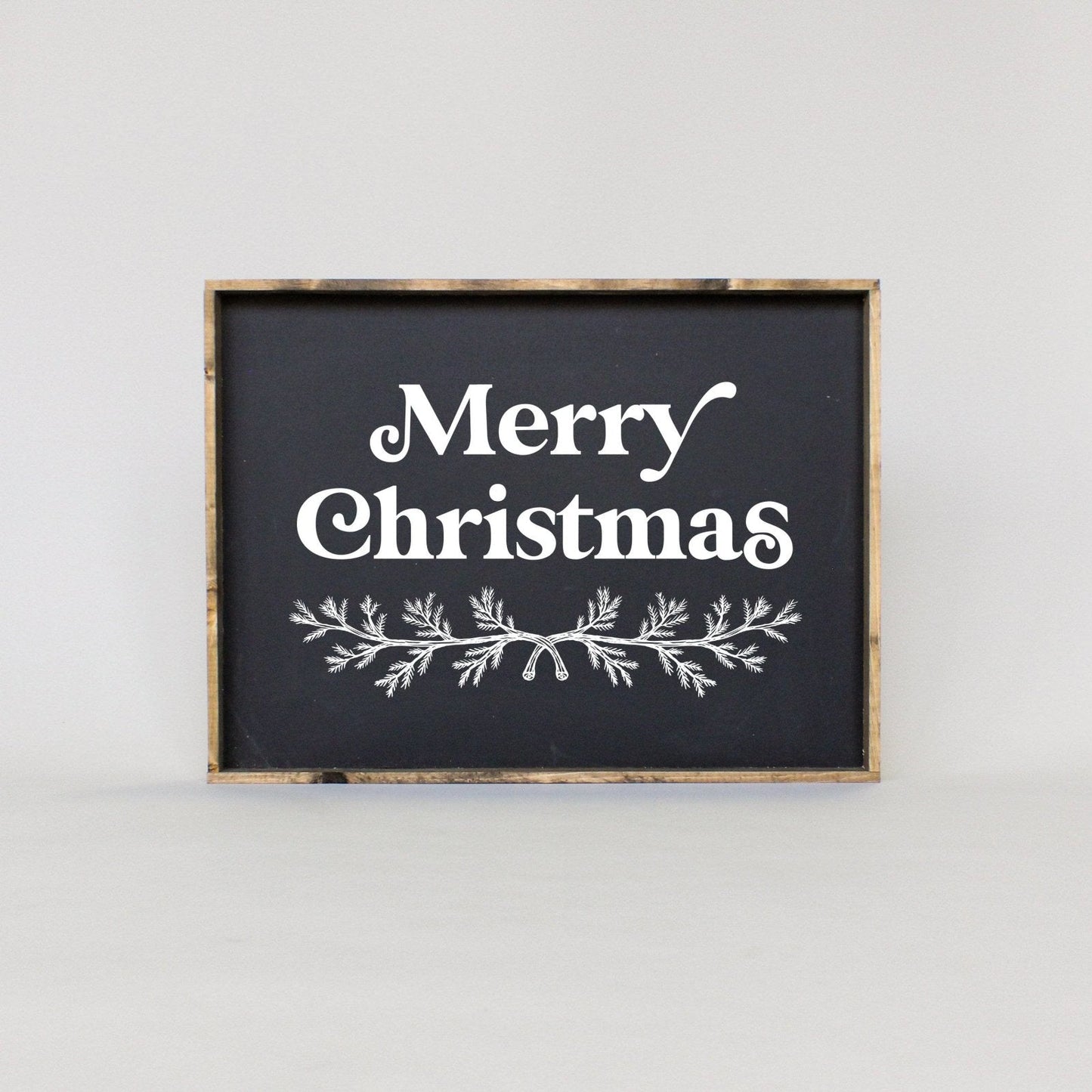 Merry Christmas (18"x24") Wood Sign