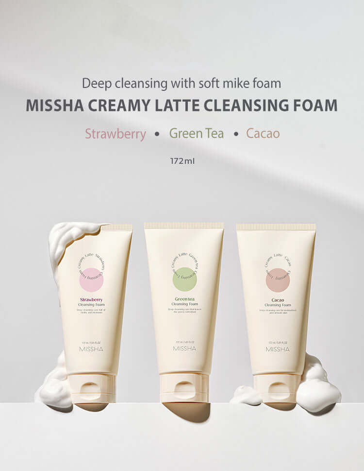 MISSHA Creamy Latte Cleansing Foam 172ml
