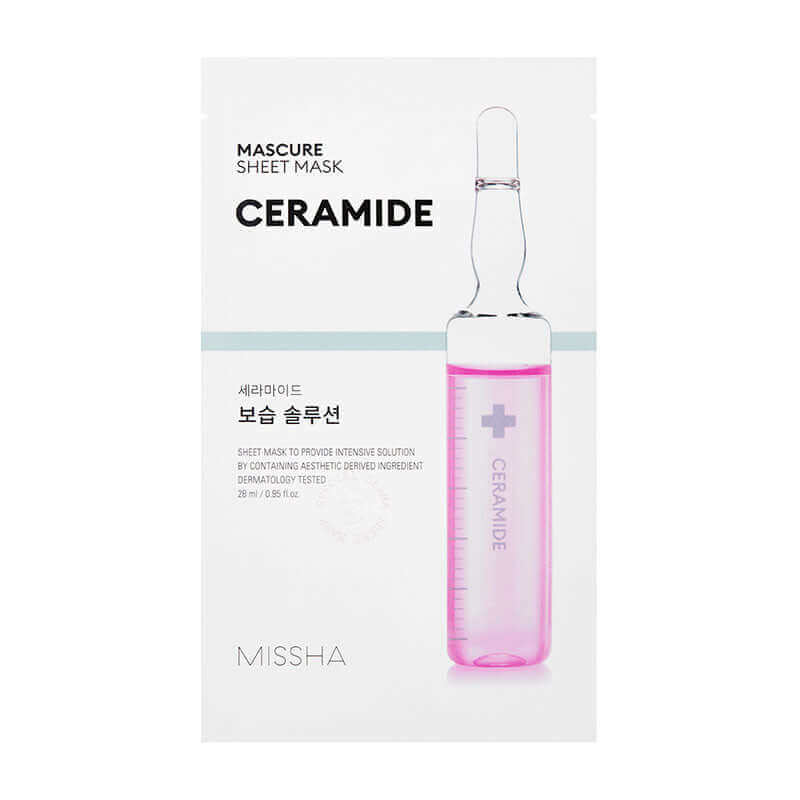MISSHA Mascure Moisture Barrier Solution Sheet Mask Ceramide 27ml