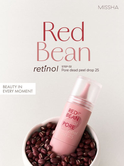 MISSHA Red Bean Retinol Pore Dead Peel Drop 15g