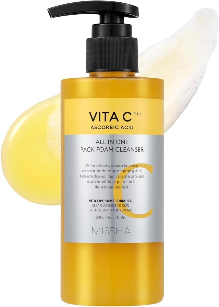 MISSHA Vita C Plus All in One Pack Foam Cleanser 200ml
