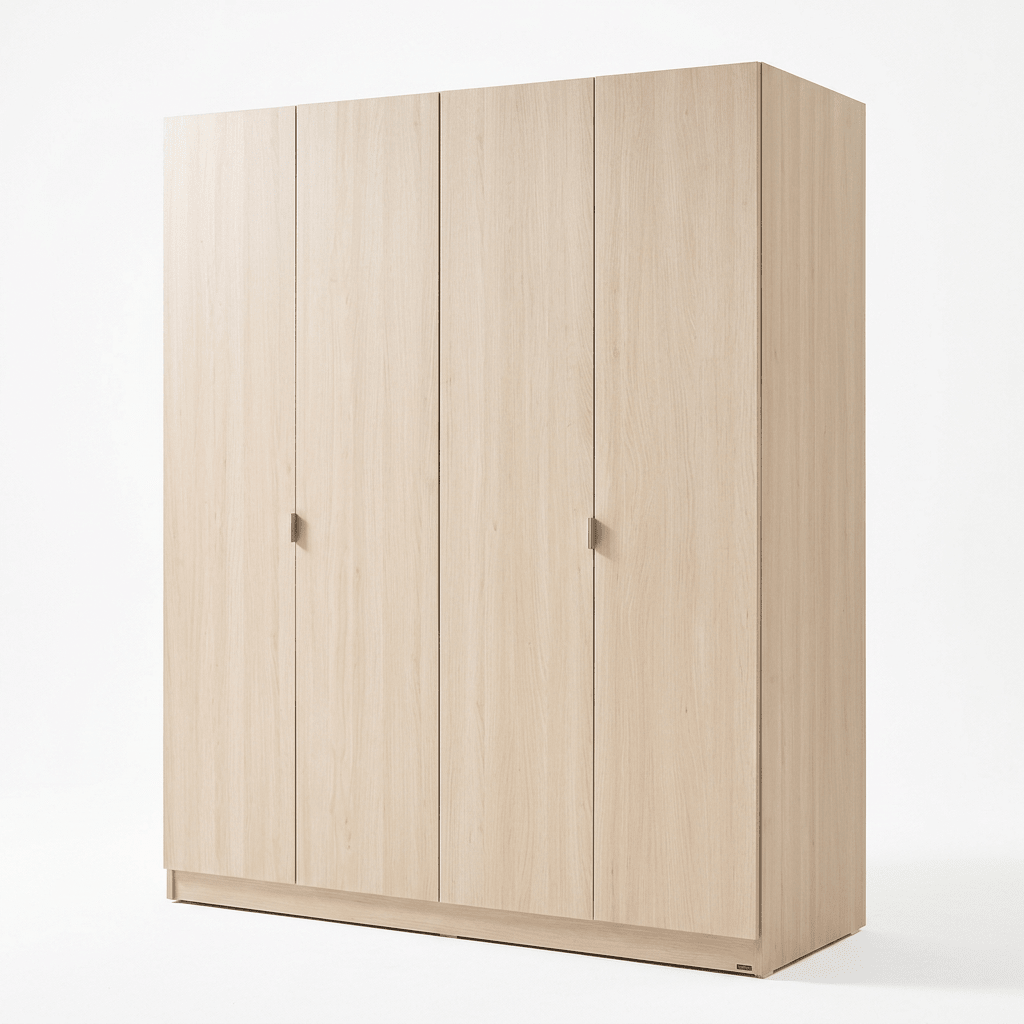 Monza 4-Door Wooden Wardrobe