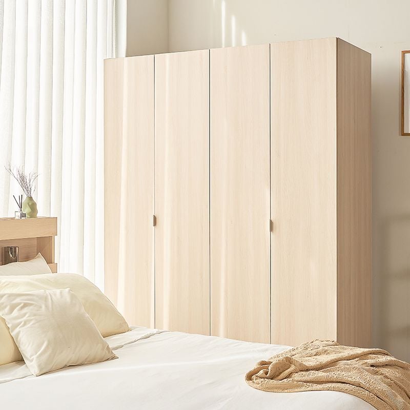Monza 4-Door Wooden Wardrobe