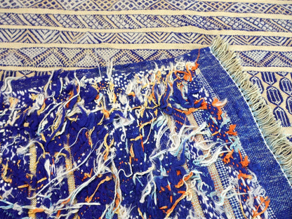 Marokkanischer Tiflet Kelim Teppich | 100 x 130 cm