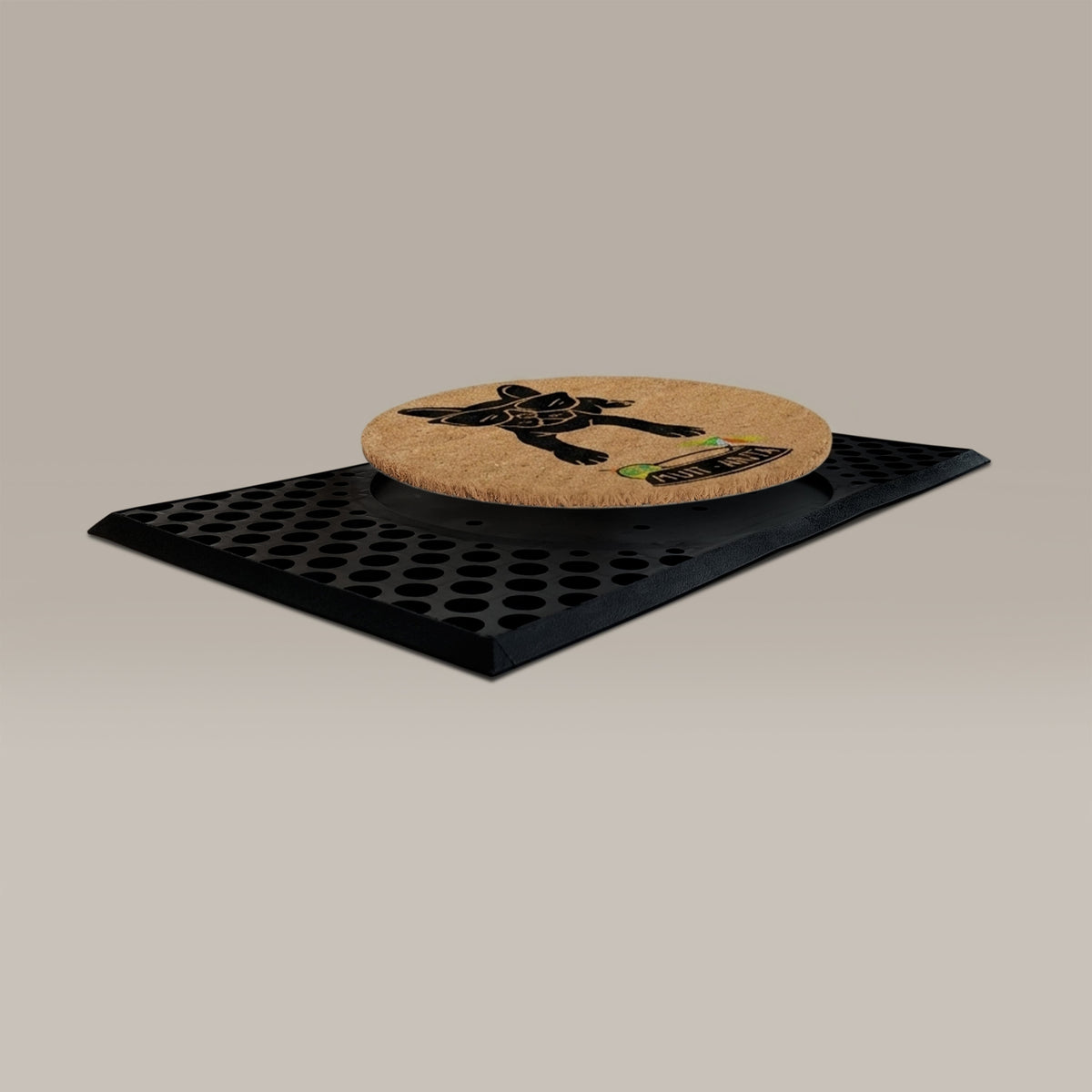 muttarita round doormat set