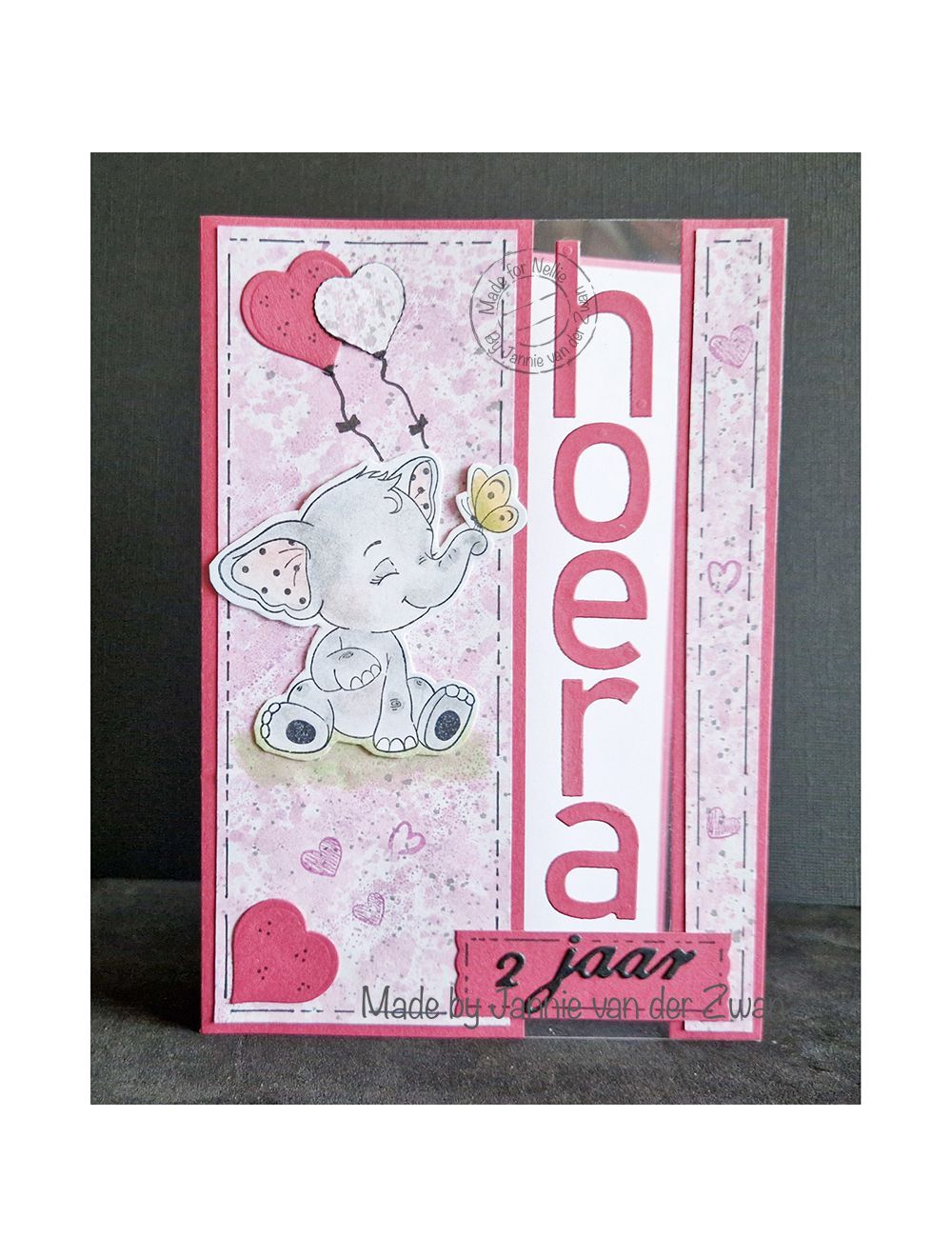 Nellie's Cuties Clear Stamp Elephant