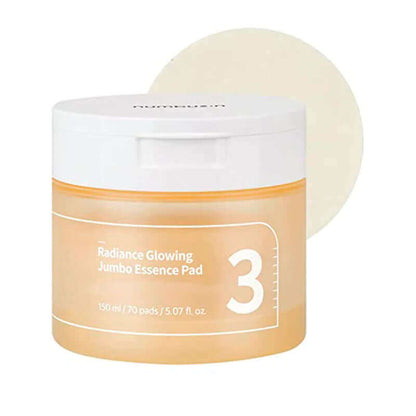 Numbuzin No.3 Radiance Glowing Jumbo Essence Pad 150ml / 70pads