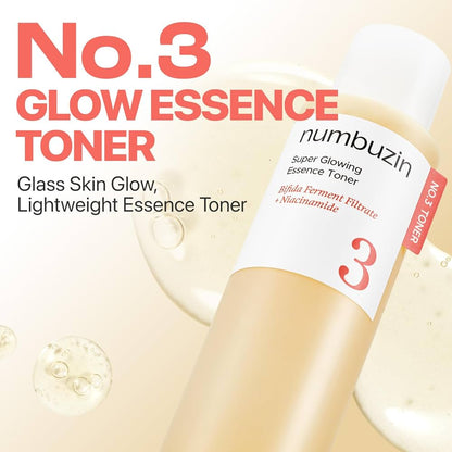 Numbuzin No.3 Super Glowing Essence Toner  200ml