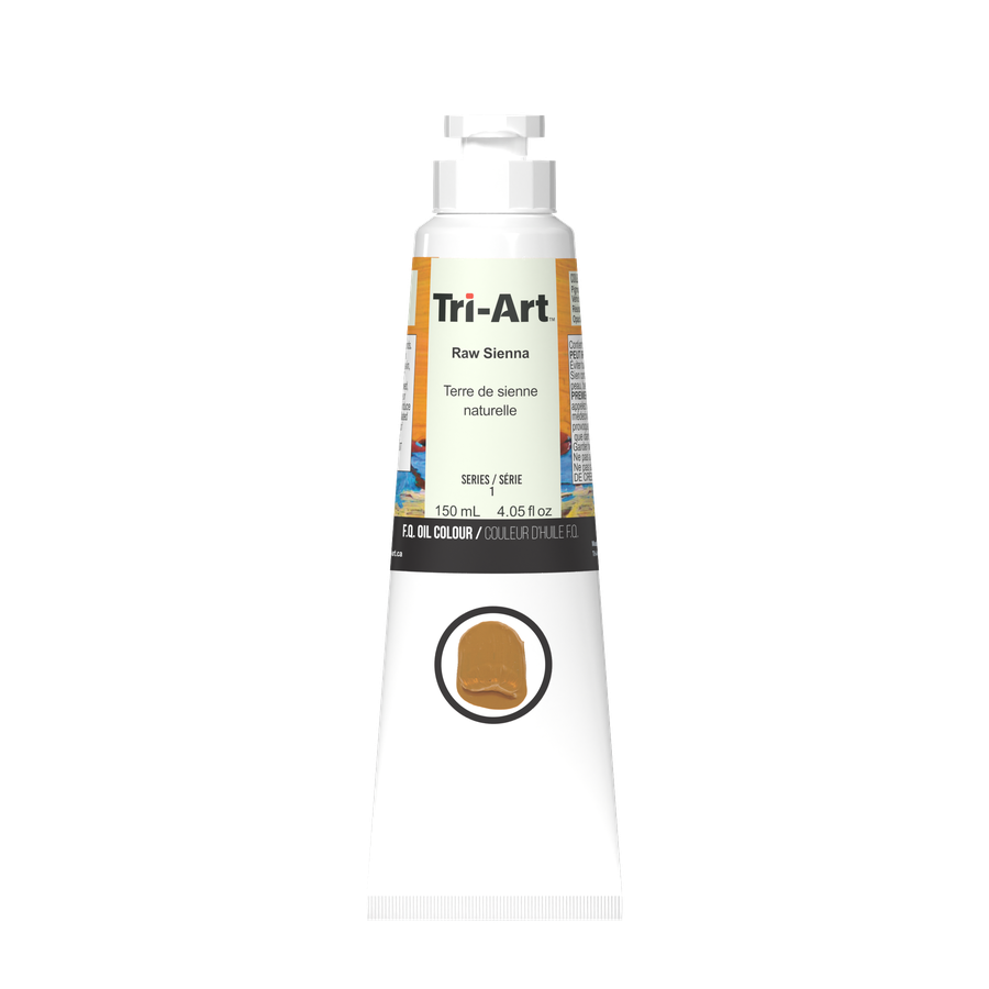 Tri-Art Oil Colours - Raw Sienna