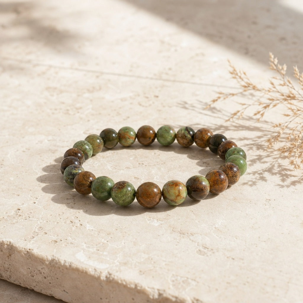Opal Bead Bracelet